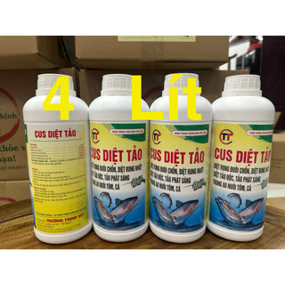 CUS DIỆT TẢO , CẮT RONG , RÊU NHỚT Combo 2lít 4lít 6 lít 8 LÍT lít Lít Thú y Trường Tân