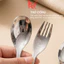 Muỗng Ăn Dặm Cho Bé PANDA inox 316 KOOL, Muỗng Tập Ăn Bộ Muỗng Ăn Dặm Cho Bé Cao Cấp Muỗng trẻ em