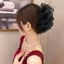 Kẹp tóc voan trơn đính lông vũ bồng bềnh cao cấp phong cách nữ hàn quốc,phụ kien tóc xinh
