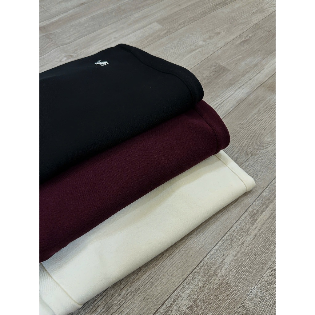 Quần Short Lửng Nữ Thêu Ngựa OHANLY – Quần Ngố Nữ Form Suông Basic Cotton PC Co Giãn Mặc Nhà Đi Chơi
