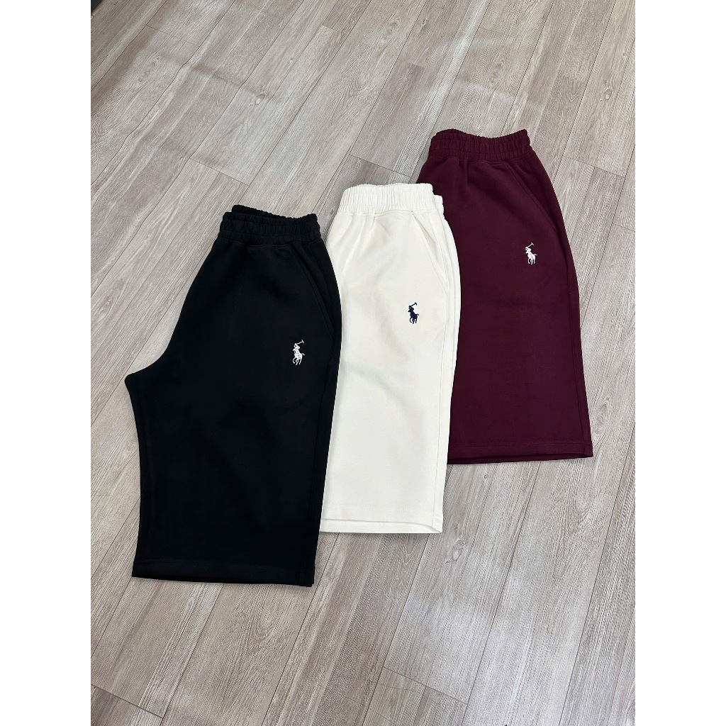 Quần Short Lửng Nữ Thêu Ngựa OHANLY – Quần Ngố Nữ Form Suông Basic Cotton PC Co Giãn Mặc Nhà Đi Chơi