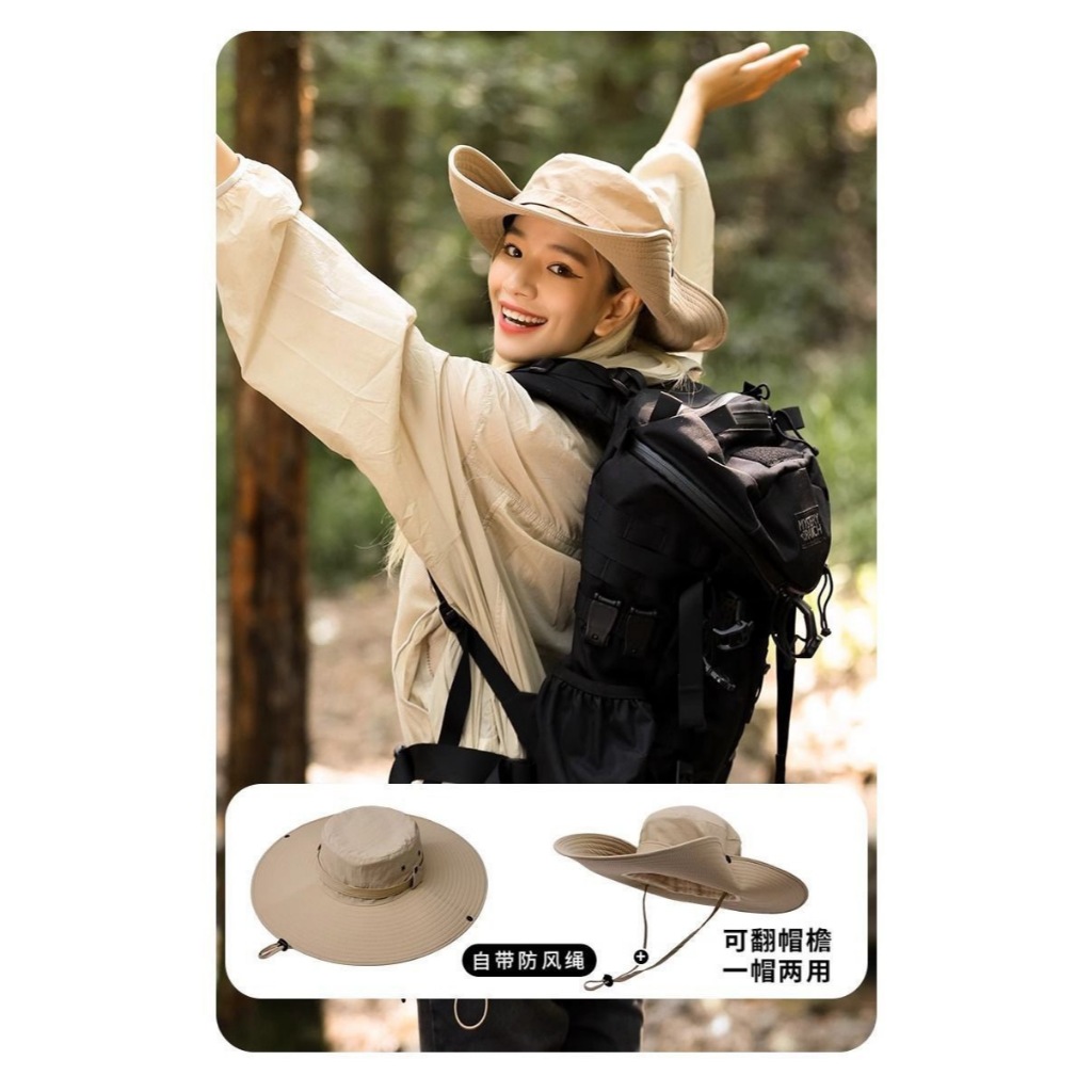 Mũ tai bèo,Mũ Bucket chống nắng UV unisex Mũ chống nắng mùa hè, Giả ngoại
