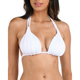 Set bơi 2 mảnh La blanca, bikini đi biển nữ màu trắng siêu xinh, áo sẵn đệm ngực hàng xuất dư cao cấp