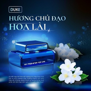 Nước hoa ô tô cao cấp Duke chính hãng chiết xuất 100% thiên nhiên, khử mùi, chống say xe