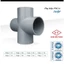 Chữ thập thông, tê thông 4 phía. ống 21,27,34.Ống nhựa pvc ST
