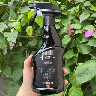 Dung dịch vệ sinh nội thất làm mềm ghế da ô tô Senfineco 9955 tặng kèm khăn 380ml