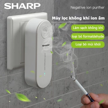 Sharp Máy Lọc Không Khí, Máy Lọc Khí Gia Đình - Khử Mùi Nhanh Máy lọc không khí ion âm khử mùi khử trùng nhà tắm nhà bế