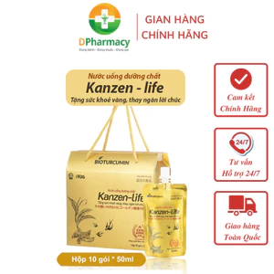 Nano Curcumin Kanzen Life, Tinh Chất Nghệ Pha Sẵn Cho Mẹ Sau Sinh, Làm Sáng Da