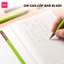 Bút Chì Gỗ 2B HB Deli Nusign Lõi To 3.2mm Chì Đậm Màu Matcha Xanh Lá Socola Cho Học Sinh Văn Phòng