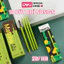 Bút Chì Gỗ 2B HB Deli Nusign Lõi To 3.2mm Chì Đậm Màu Matcha Xanh Lá Socola Cho Học Sinh Văn Phòng