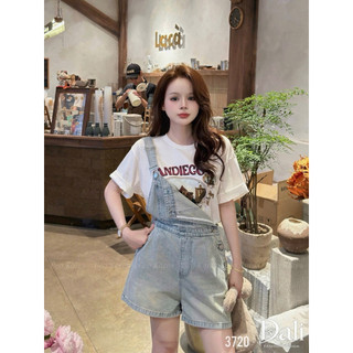 Quần Yếm Jean Đùi #3720