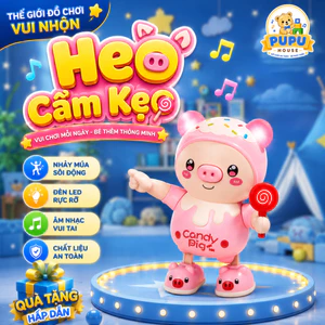 Đồ Chơi Heo Biết Nhảy Heo Nhảy Thú Nhảy Cho Bé Con Heo Đồ Chơi Con Heo Nhảy Múa - PUPU HOUSE