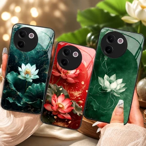 Ốp Lưng cho VIVO V30E Hoa Sen Nghệ Thuật – Thiết Kế Sang Trọng, Chống Trầy Xước Cao Cấp