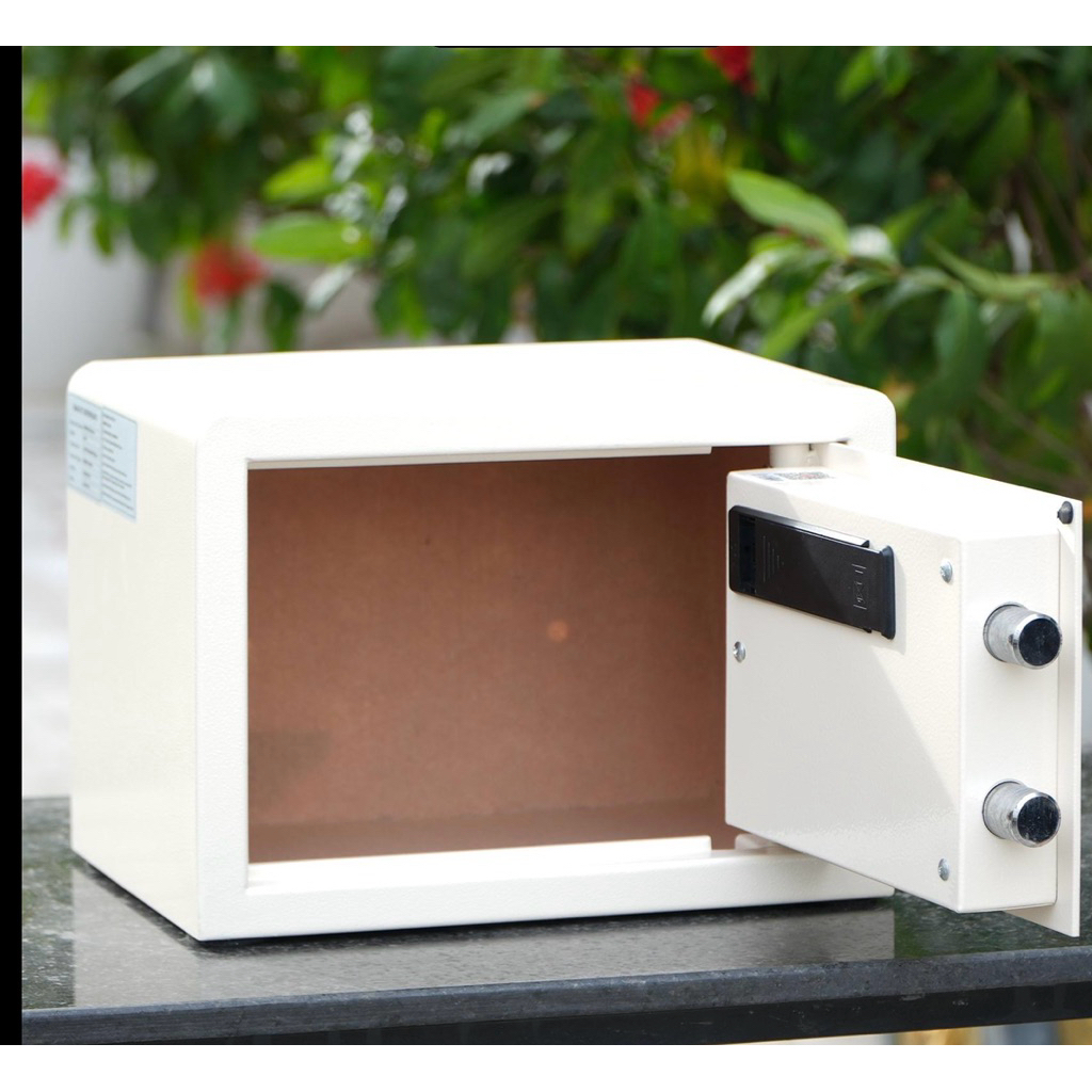 Két Sắt Mini Thông Minh Tiêu Chuẩn Khách Sạn, Két Mini Vân Tay Điện tử Chuẩn Phong Thủy 25LBF