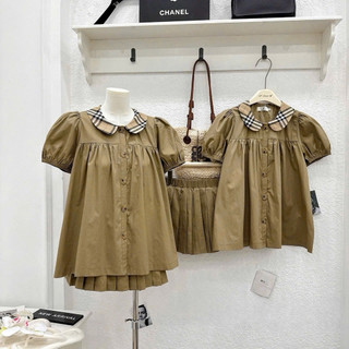 •𝙆𝙞𝙣𝙜𝙨𝙝𝙤𝙥𝙗𝙚𝙖𝙪𝙩𝙮•Set Thô Babydoll Cổ Kẻ Xinh L1
