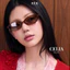 Kính râm mát dáng mèo chuyên đi nắng CELIA - LÉA GLASSES nhựa cứng cao cấp chống UV400 và ASX Y2K