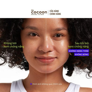 Kem chống nắng Cocoon quang phổ rộng SPF 50+, PA ++++ Cocoon 50ml, SkinStory Việt Nam
