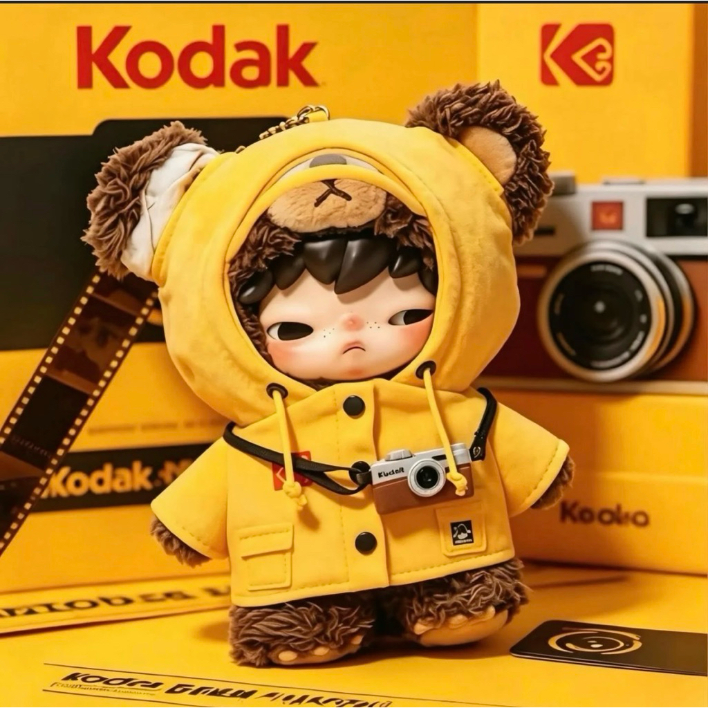 POPMART HIRONO x KODAK KOREA MÓC KHOÁ BÔNG ( CHÍNH HÃNG PHIÊN BẢN