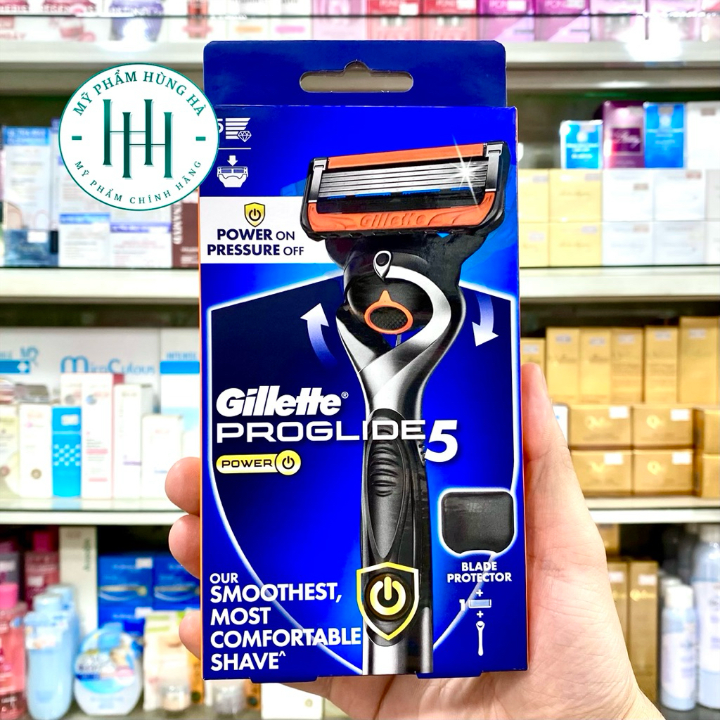 Dao Cạo Râu Gillette Proglide 5 Power, Dao Cạo Râu 5 Lưỡi, Dùng Pin Cao ...