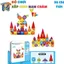Bộ Đồ Chơi Xếp Hình Nam Châm Phát Sáng Cho Bé Phát Triển Khả Năng Sáng Tạo - HappyKids