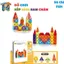 Bộ Đồ Chơi Xếp Hình Nam Châm Phát Sáng Cho Bé Phát Triển Khả Năng Sáng Tạo - HappyKids