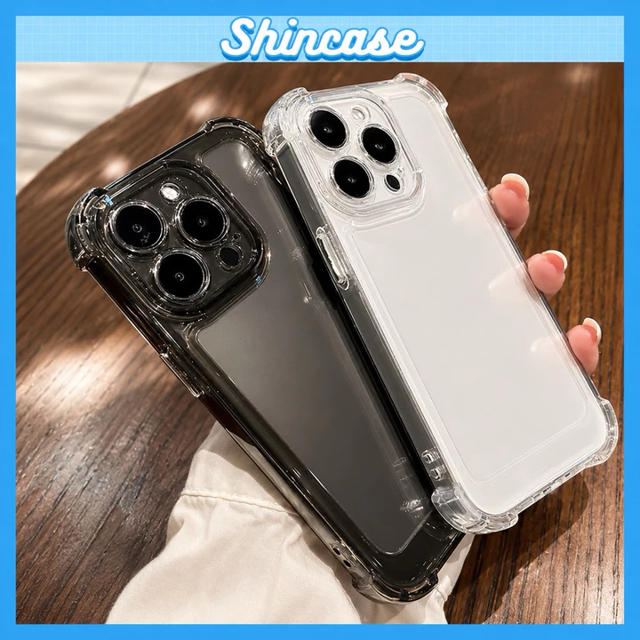 Ốp Lưng iPhone TPU Silicon Mềm 4 Góc Cao Cấp Chống Sốc, Bảo Vệ Camera - iP 7/8/Plus/X/XS/11/12/13/14/15/16/17/18/Pro/Max