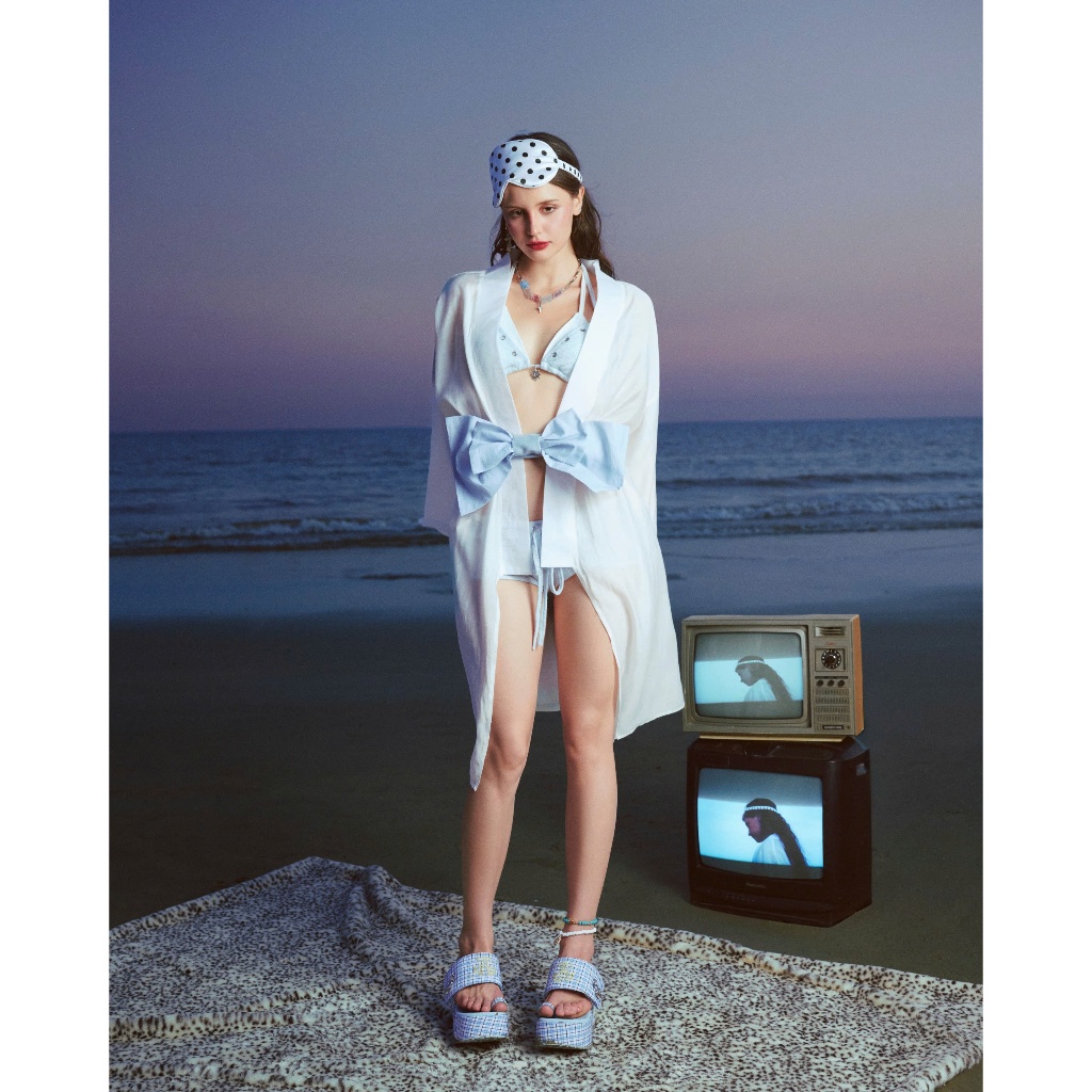 Yumi Bikini (set 3 món) - Remmus | Set bikini dệt kim đính charm BST Summer Slumber