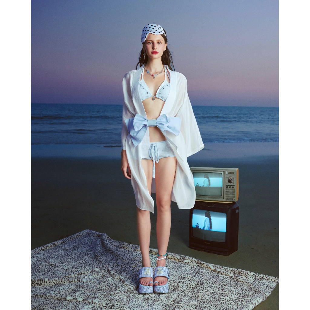 Nara Yukata (Tặng kèm nơ) - Remmus | Áo choàng mỏng đi biển form dà- BST Summer Slumber