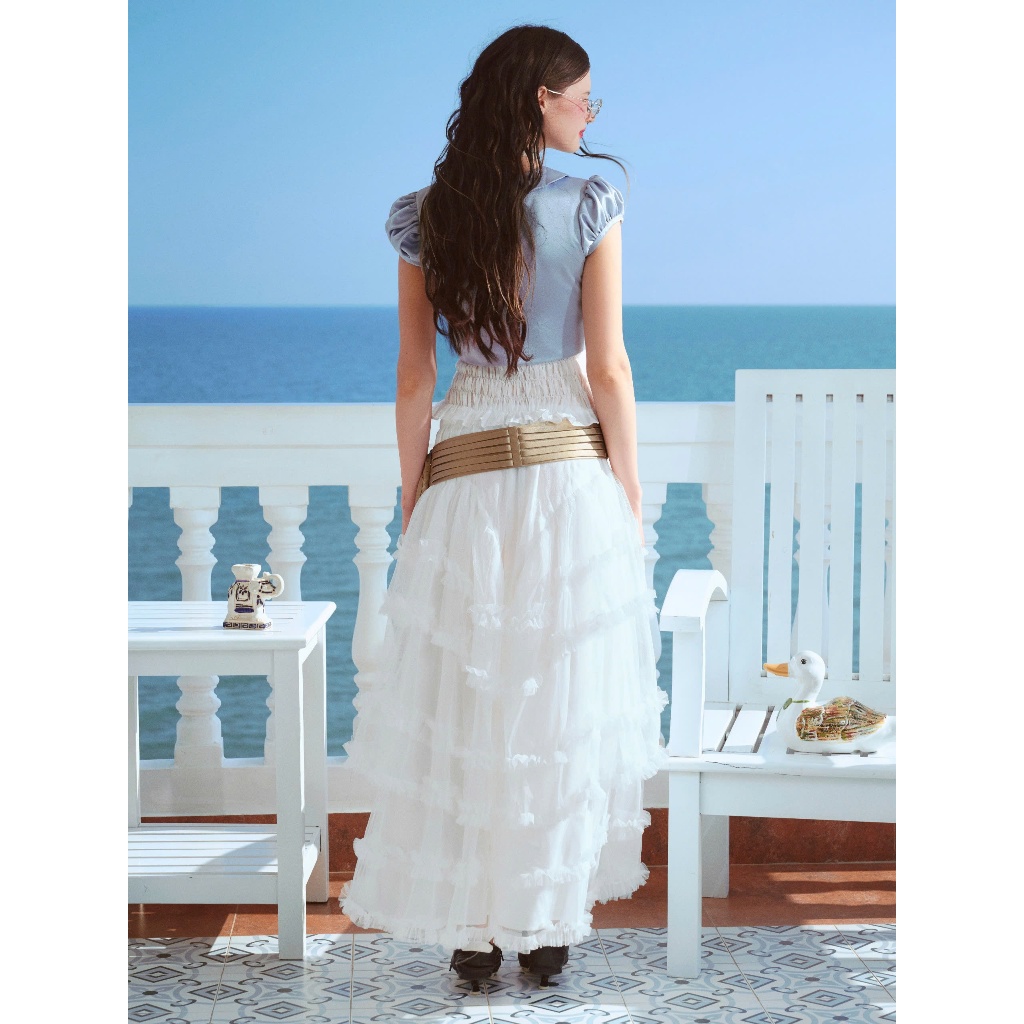 Rio Set | Lụa ánh nhung - Set 2 áo rời phối layer hack eo tay bồng- BST SUMMER SLUMBER