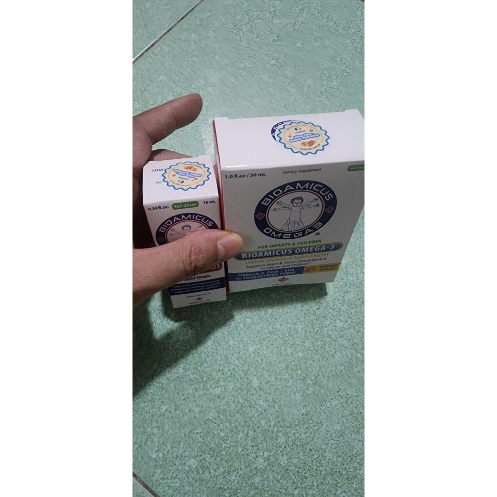 Bộ Đôi BioAmicus Vitamin K2 & D3 & BioAmicus Omega-3 DHA hàng không tích điểm