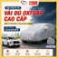 Bạt phủ xe ô tô 3 lớp vải dù Oxford cao cấp, áo trùm bảo vệ xe Mitsubishi Xpander che nắng, mưa, bụi bẩn