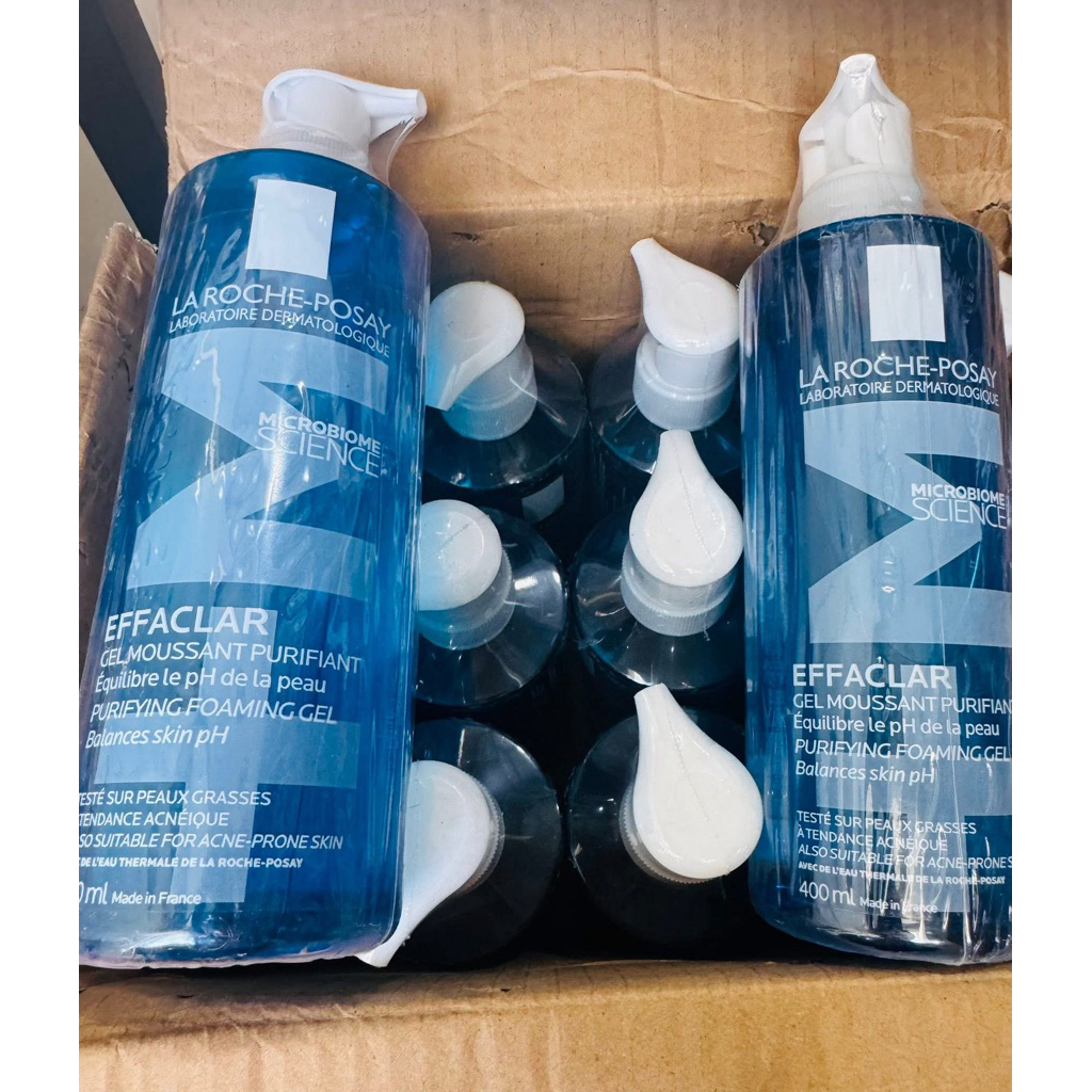 Sữa Rửa Mặt La Roche-Posay Effaclar Purifying Foaming Gel 400ml Cho Da Dầu Mụn Chính Hãng Pháp