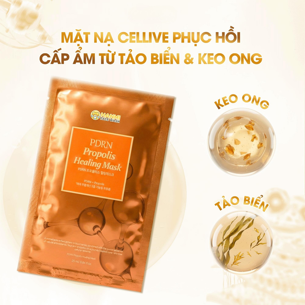 Mặt nạ Hanmi dưỡng ẩm, dưỡng trắng da chính hãng Hàn Quốc, Măt nạ cấp ẩm và chống lão hoá da
