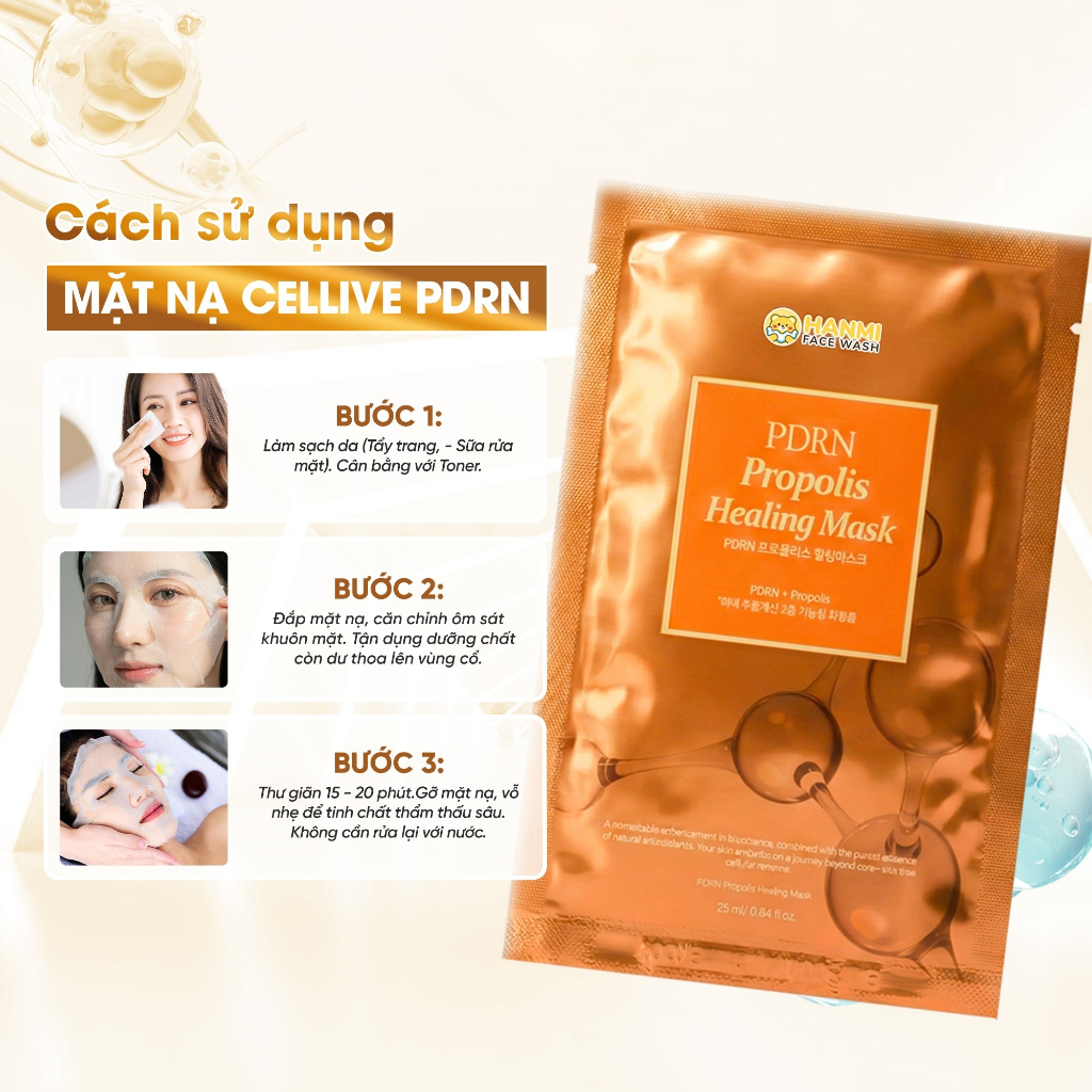 Mặt nạ Hanmi dưỡng ẩm, dưỡng trắng da chính hãng Hàn Quốc, Măt nạ cấp ẩm và chống lão hoá da