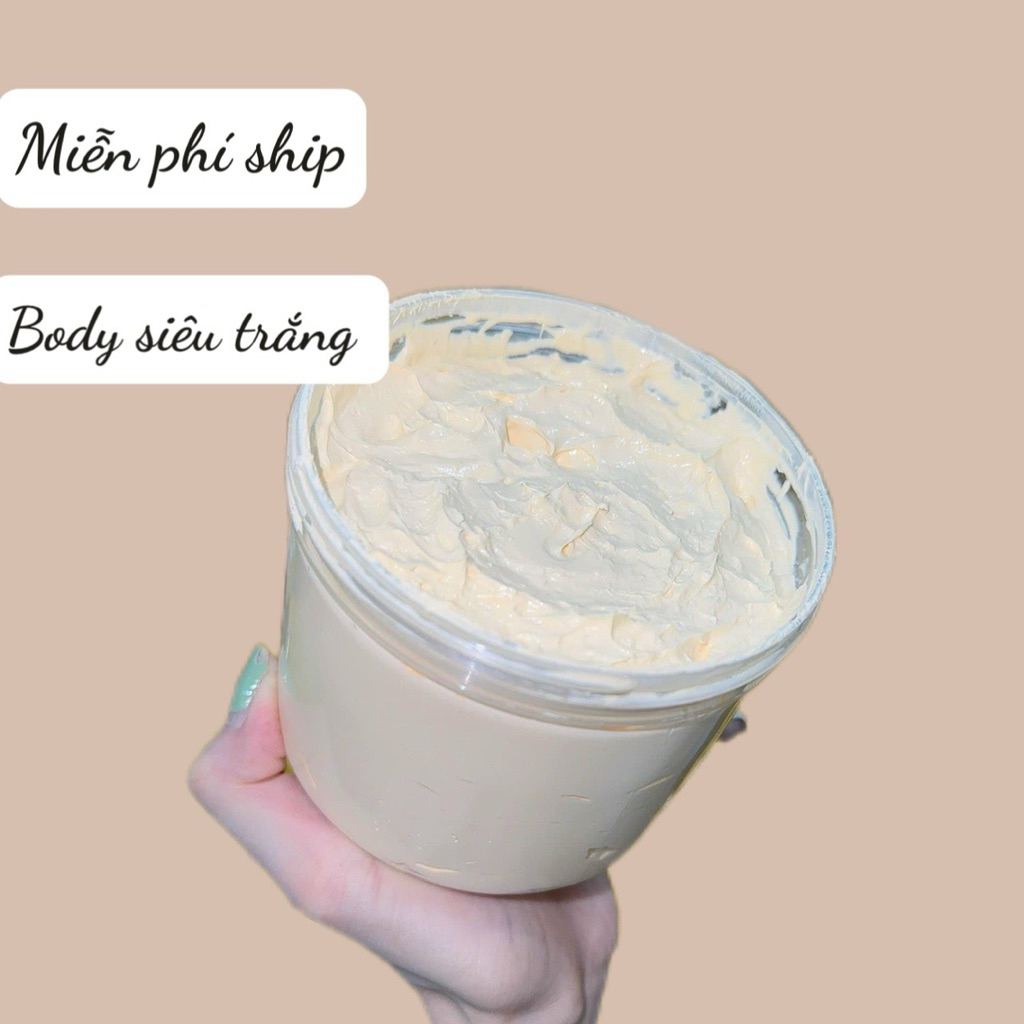 Kem Body Cốt Mix Bạch Ngọc Dưỡng Trắng Cao Cấp 500g