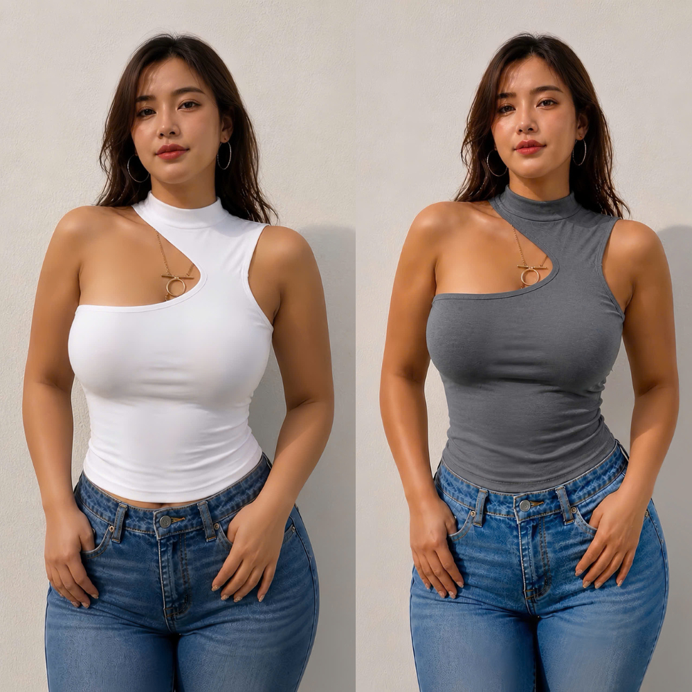Áo Thun Ba Lỗ Kiểu Bigsize Nữ 58kg - 95kg Áo Kiểu Chất Vải Borip Mềm Mại Mặc Mát A64