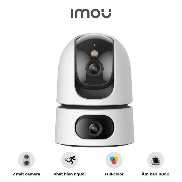 Camera IMOU Wifi Ranger Dual Pro IPC-S2XEP-10M0S - Camera Kép Quay Quét 360°, WiFi 6, AI Phát Hiện Người & Thú Cưng – 2