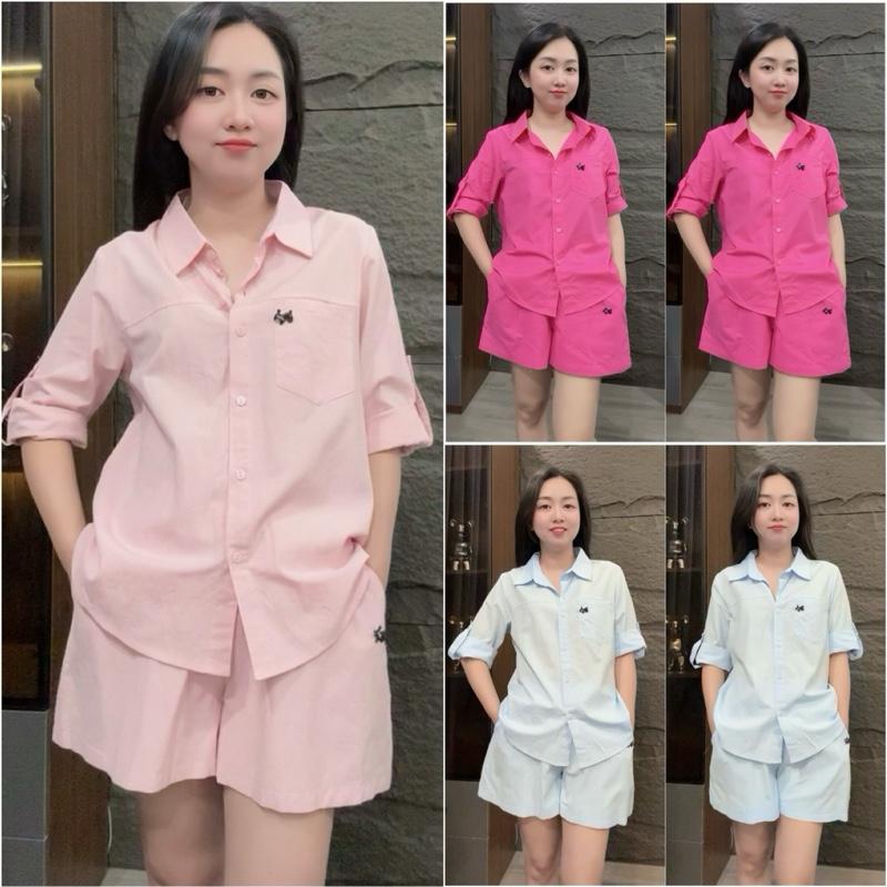 Sét Bộ Cộc Chất Thô Mềm Mát Size 40-70kg,Thời Trang Hè Màu Sắc Tươi Mát Chất Liệu Mềm Mại Thoải Mái  HT32