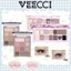 VEECCI 10 ô bảng phấn mắt mini 4,2g dễ tán, ánh ngọc trai lì, bền màu, lâu trôi