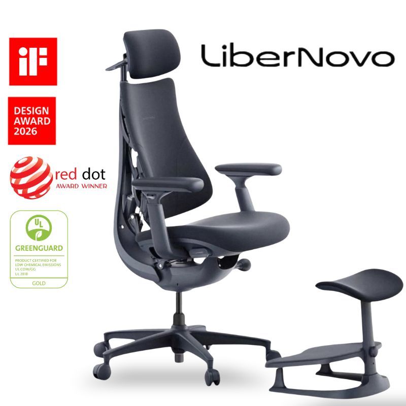 [Hoả Tốc] Ghế Công Thái Học LiberNovo Omni Dynamic SE - Standard - Pro, Mâm 48cm, Bảo Hành 5 năm