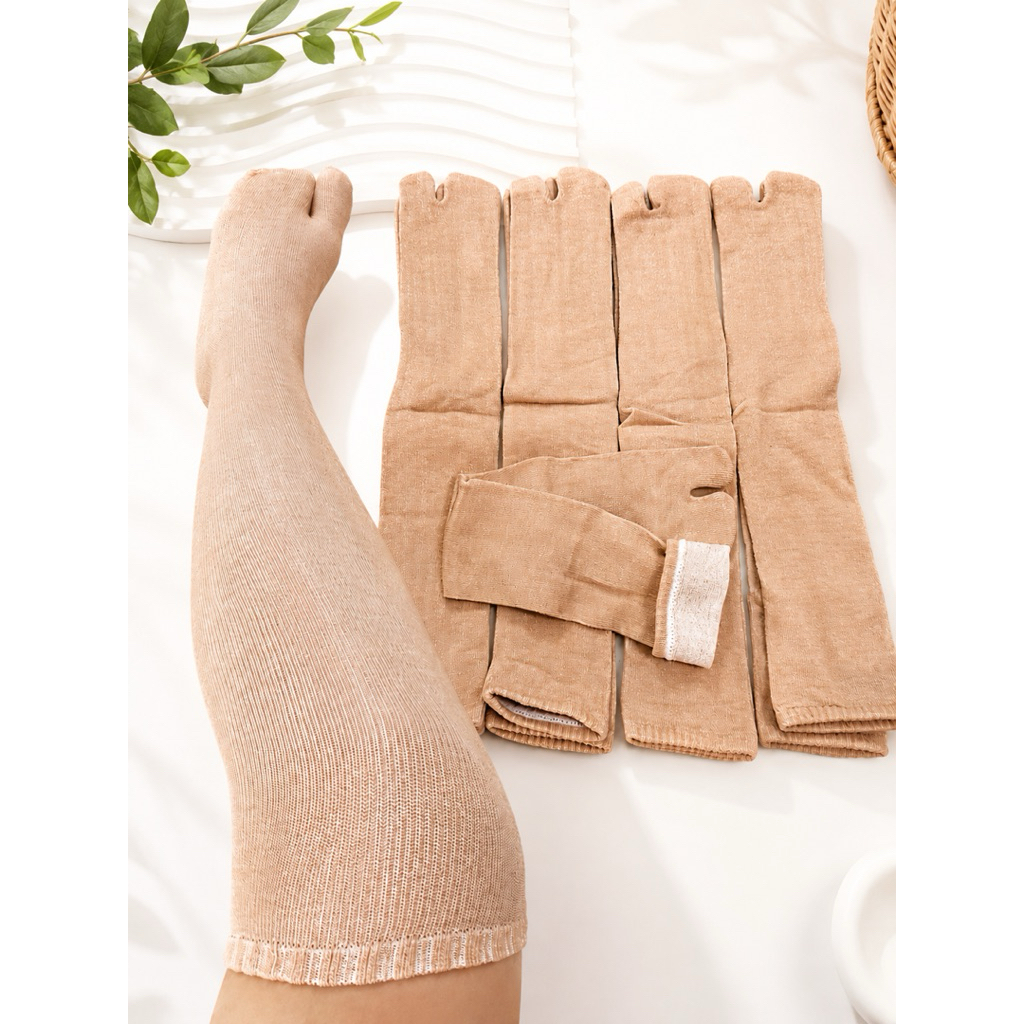 Combo 5/10 Đôi Tất Da Đùi Mềm Chống Nắng - Vớ Đùi Co Giãn Mỏng Nhẹ Thoáng Mát