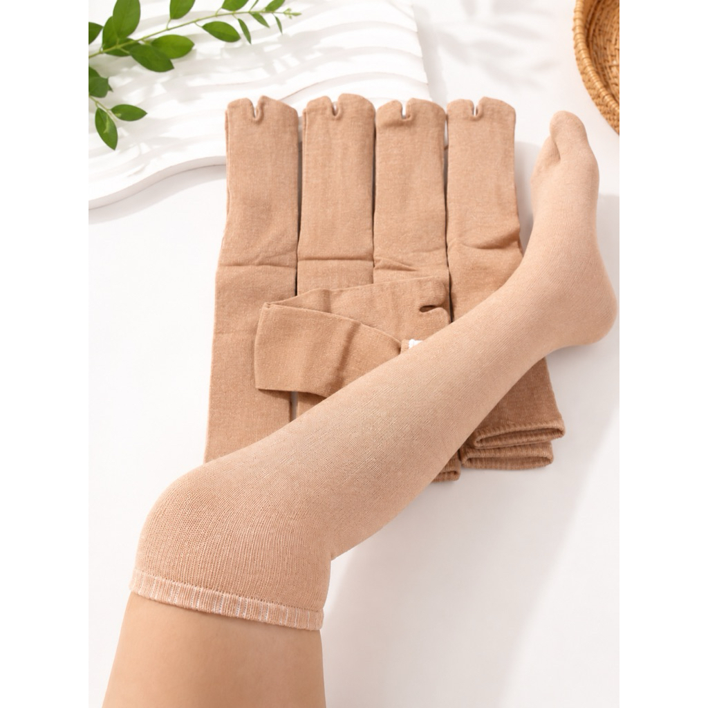 Combo 5/10 Đôi Tất Da Đùi Mềm Chống Nắng - Vớ Đùi Co Giãn Mỏng Nhẹ Thoáng Mát