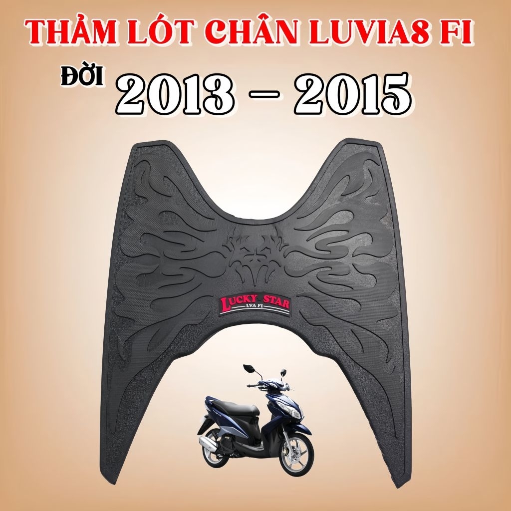 Thảm Lót Sàn Xe Luvias Fi 2013-2015 Chống Trượt Cao Cấp Form Zin Đẹp Bền