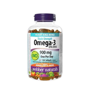 TPBVSK Webber Naturals Omega 3 Tripple Strength - bổ sung dầu cá chất lượng cao từ Canada