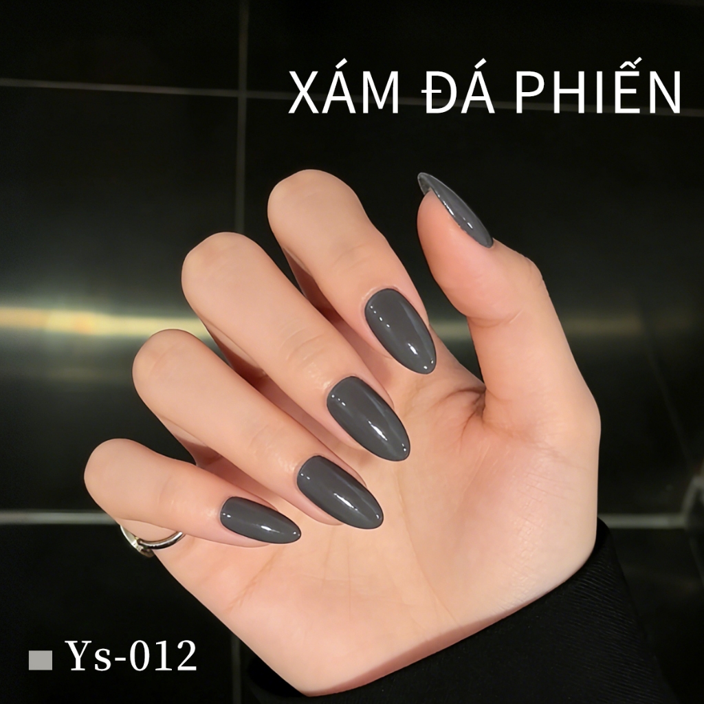 XEIJAYI 10ml - Sơn gel móng tay màu xám mới, độ bóng lâu trôi, thích hợp cho việc tự làm nghệ thuật vẽ móng.