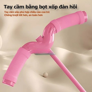 Bóng nhảy tăng chiều cao cho bé đồ chơi vận động hỗ trợ luyện tập thể chất vui chơi ngoài trời tiện lợi