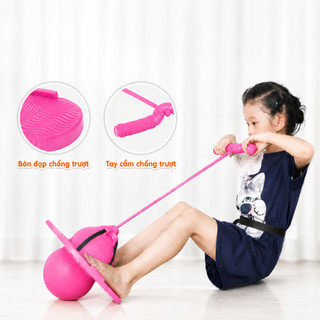 Bóng nhảy tăng chiều cao cho bé đồ chơi vận động hỗ trợ luyện tập thể chất vui chơi ngoài trời tiện lợi