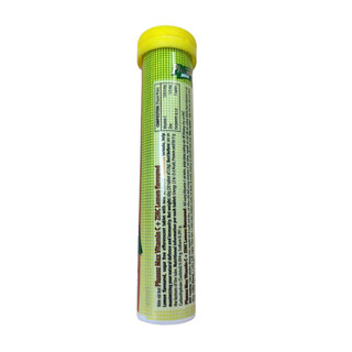 Viên sủi Plusssz Max Vitamin C Zinc vị chanh (20 viên)