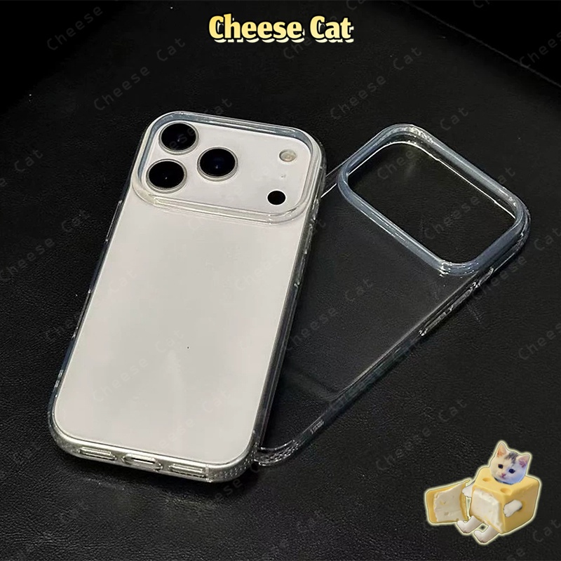Ốp lưng iPhone trong suốt cho iPhone 17 Pro Max đơn giản và nhẹ dành cho iPhone 8 7 Plus Xs Max XR 11 12 13 14 Pro 15 16