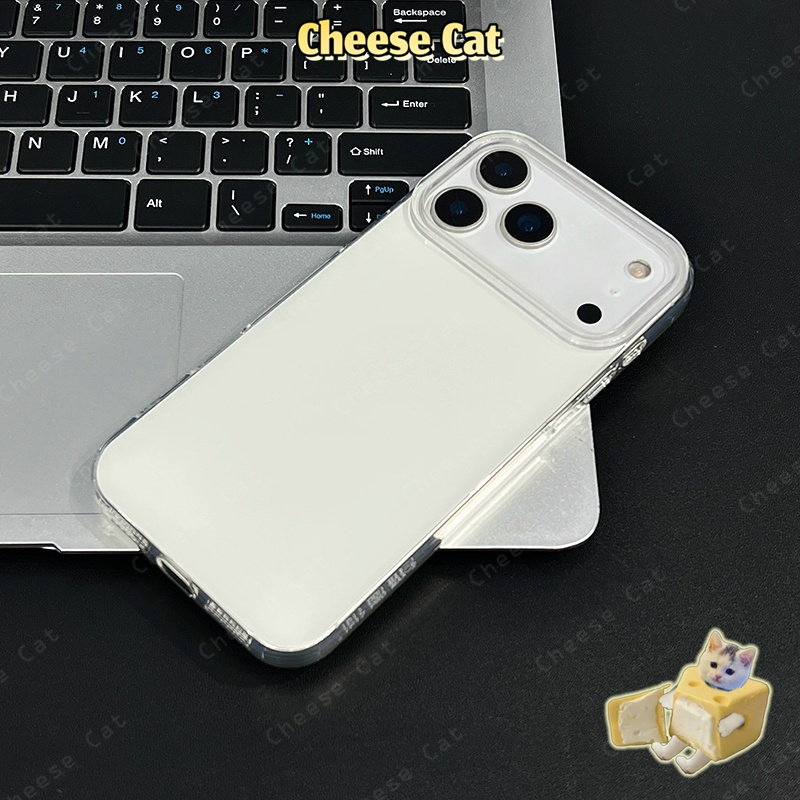Ốp lưng iPhone trong suốt cho iPhone 17 Pro Max đơn giản và nhẹ dành cho iPhone 8 7 Plus Xs Max XR 11 12 13 14 Pro 15 16